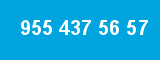 955 437 56 57 955 437 56 57